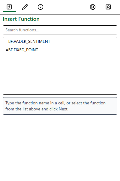 Function Search