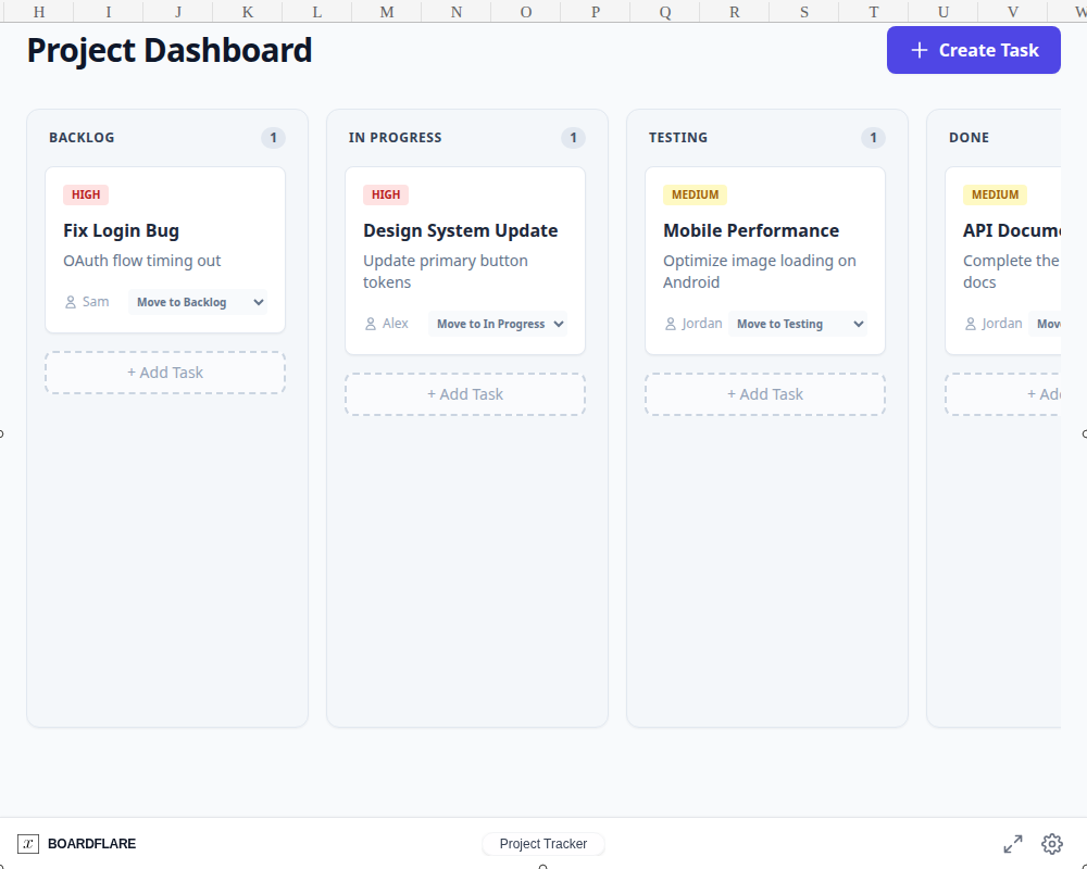 Running a Kanban Board Tool
